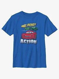 Disney Pixar Cars Action Vehicles Youth T-Shirt