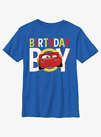 Disney Pixar Cars McQueen Birthday Boy Youth T-Shirt