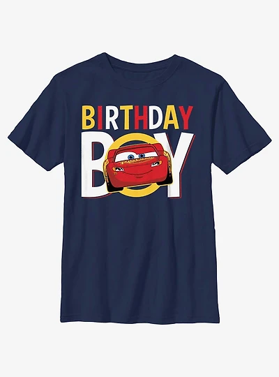 Disney Pixar Cars McQueen Birthday Boy Youth T-Shirt