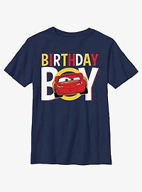Disney Pixar Cars McQueen Birthday Boy Youth T-Shirt
