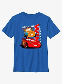 Disney Pixar Cars Born To Win Youth T-Shirt