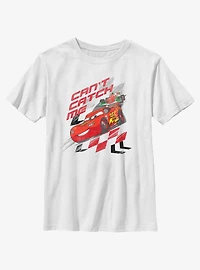 Disney Pixar Cars Can't Catch Me McQueen Youth T-Shirt