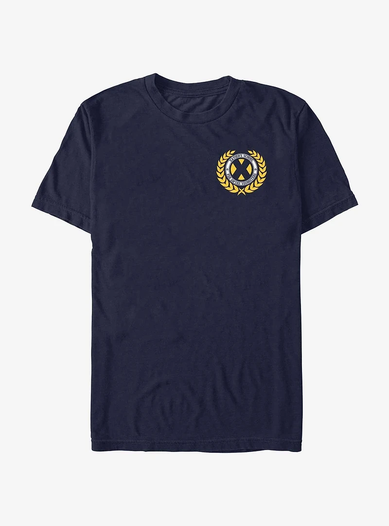 Marvel X-Men Xaviers School For Gifted Youngsters Chest Logo T-Shirt