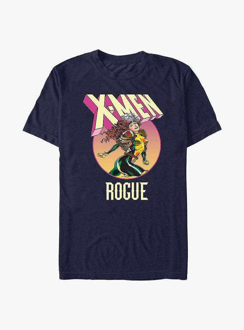Marvel X-Men Rogue Circle Portrait T-Shirt