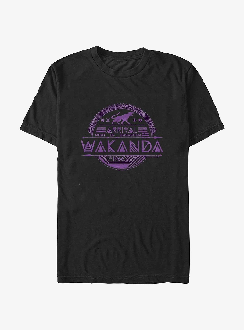 Marvel Avengers Port Of Bashenga Wakanda T-Shirt