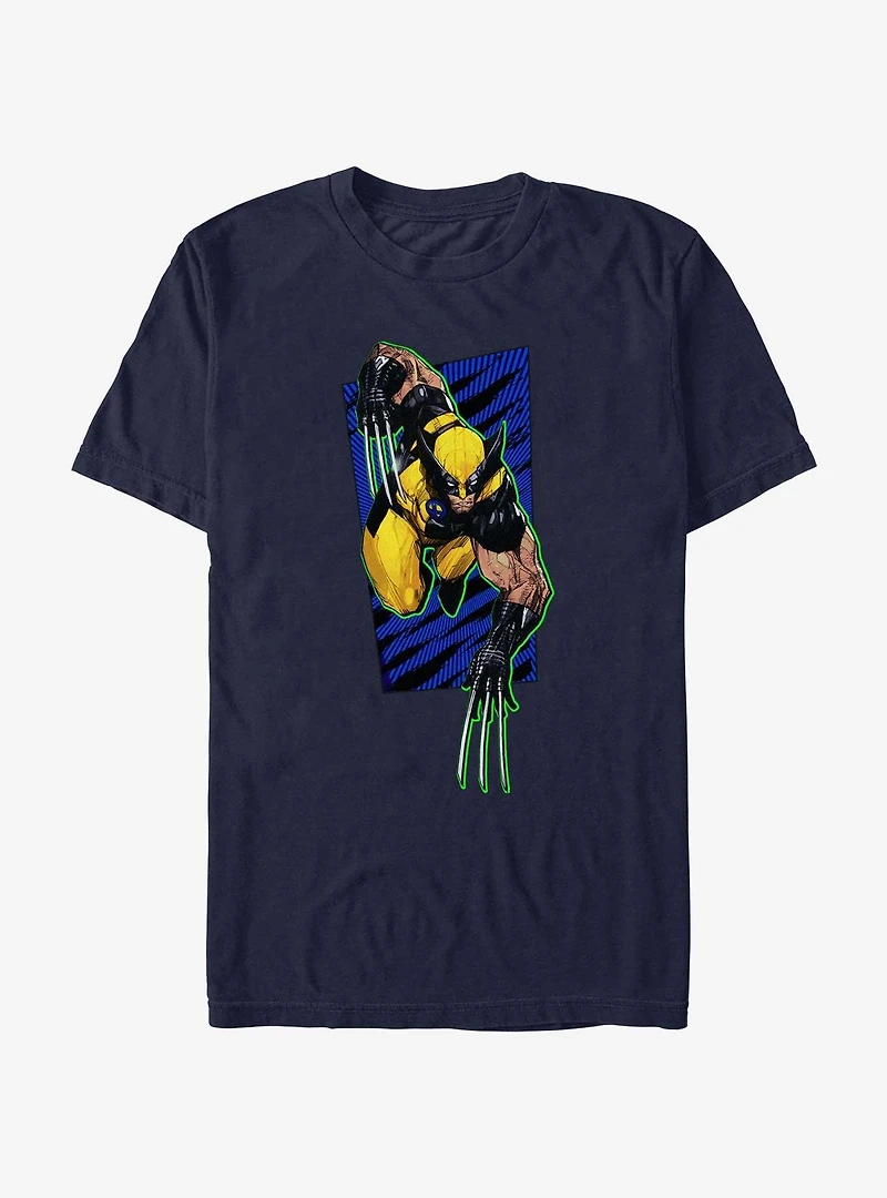 Marvel X-Men Wolverine Power Pose T-Shirt