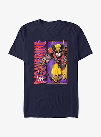 Marvel X-Men Wolverine Panel  T-Shirt