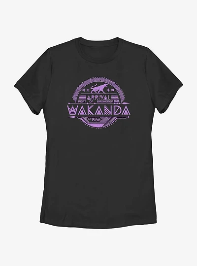 Marvel Avengers Port Of Bashenga Wakanda Womens T-Shirt