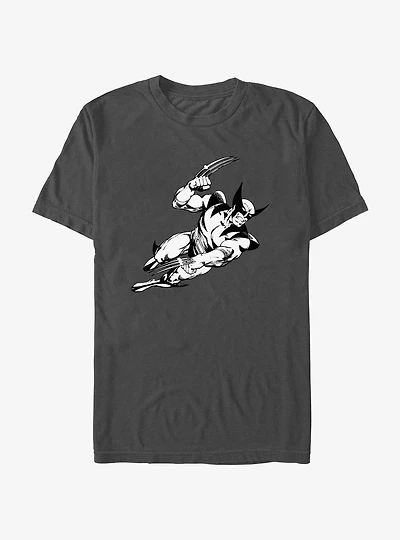 Marvel X-Men Dynamic Wolverine T-Shirt