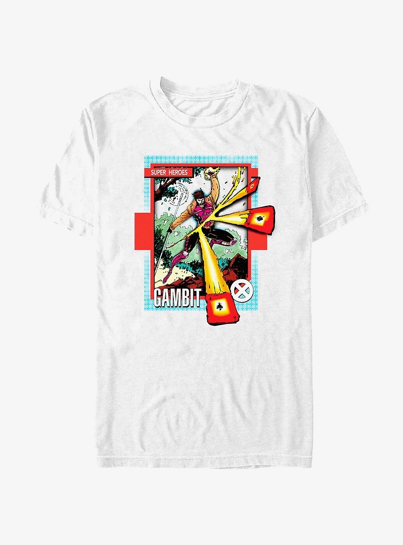 Marvel X-Men Gambit Card Nostalgia T-Shirt