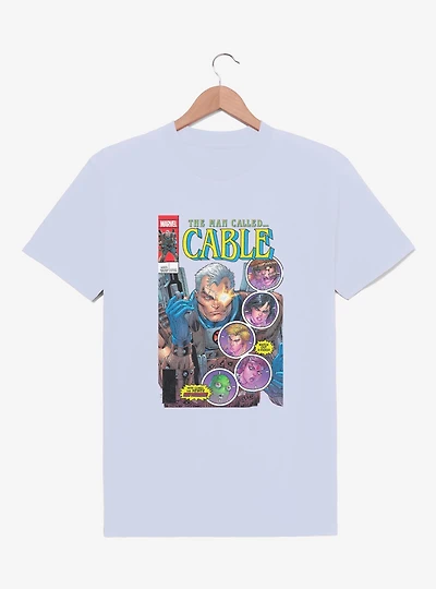 Marvel X-Men The Man Calle Cable Comic Cover T-Shirt