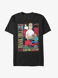 King of the Hill Hank Poster T-Shirt