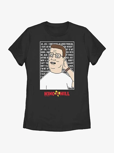 King of the Hill Hank Quote Poster Women's T-Shirt
