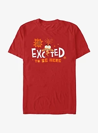 Disney Pixar Inside Out 2 Anxiety So Excited To Be Here T-Shirt