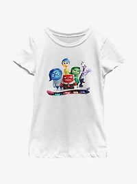 Disney Pixar Inside Out 2 New Emotions Youth Girls T-Shirt