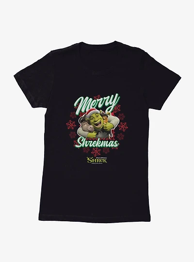 Shrek Merry Shrekmas Womens T-Shirt