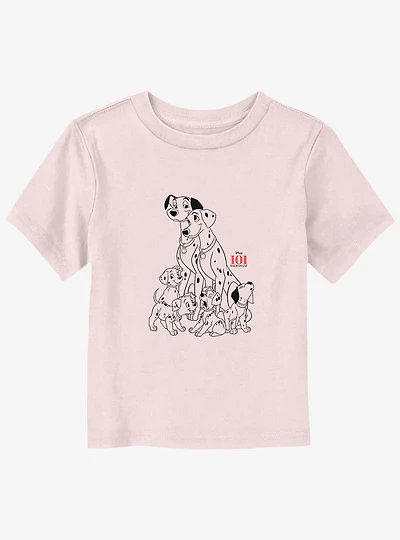 Disney 101 Dalmatians Dog Pile Toddler T-Shirt
