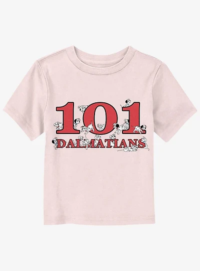 Disney 101 Dalmatians Logo Pups Toddler T-Shirt