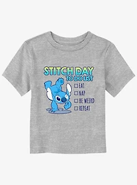 Disney Lilo And Stitch To Do Toddler T-Shirt