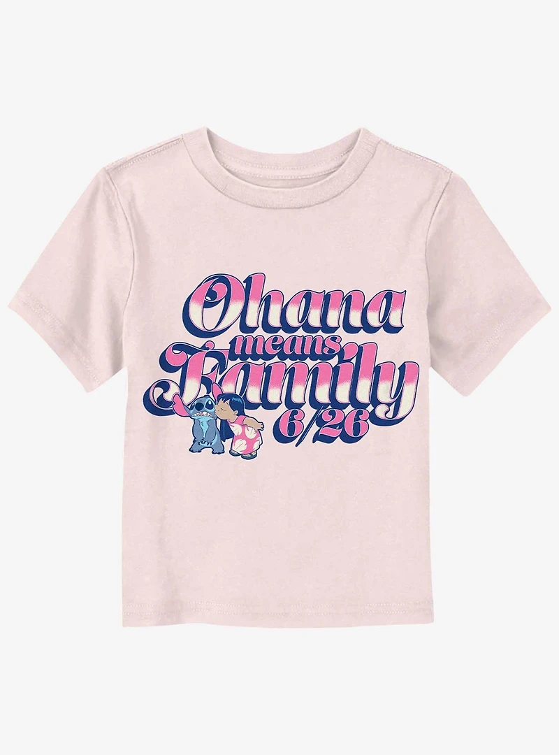 Disney Lilo And Stitch Ohana Toddler T-Shirt