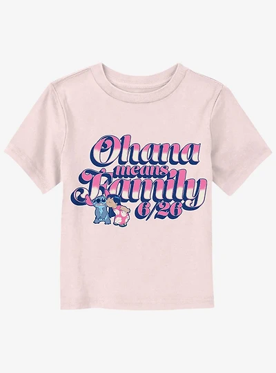 Disney Lilo And Stitch Ohana Toddler T-Shirt