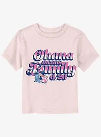 Disney Lilo And Stitch Ohana Toddler T-Shirt
