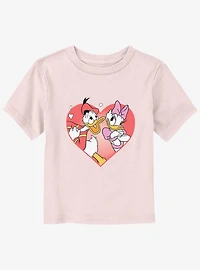 Disney Donald Duck And Daisy Love Toddler T-Shirt