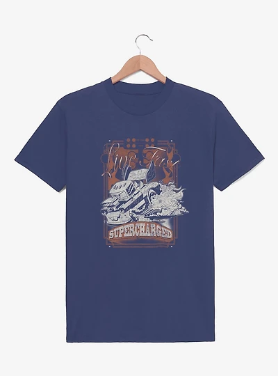 Disney Pixar Cars Live Fast Supercharged T-Shirt