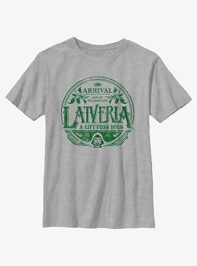 Marvel Avengers Latveria Gift From Doom Youth T-Shirt