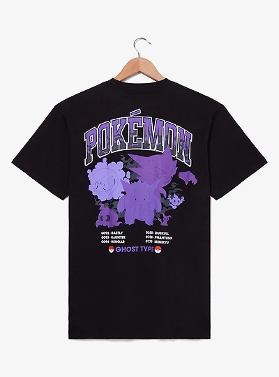 Pokémon Ghost Type Group Portrait T-Shirt - BoxLunch Exclusive