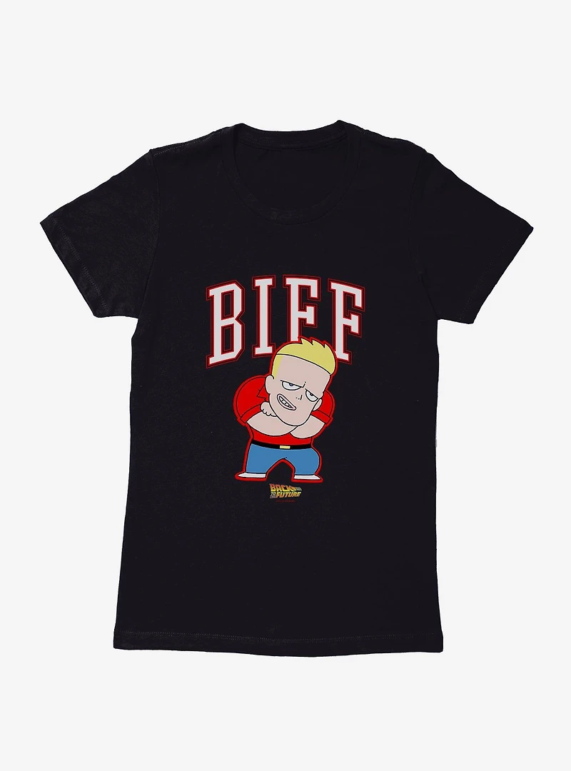 Back To The Future Anime Biff Womens T-Shirt