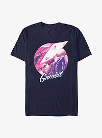 X-Men Gambit Retro Circle T-Shirt