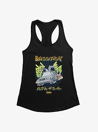Back To The Future Anime 88MPH Womens Tank Top