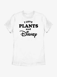 Disney I Love Plants and Womens T-Shirt