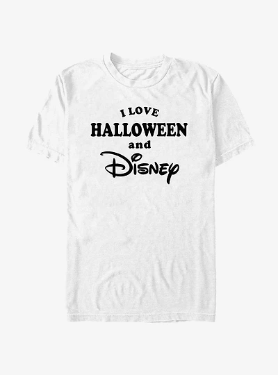 Disney I Love Halloween and T-Shirt