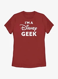 Disney I'm A Geek Womens T-Shirt