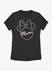 Disney Minnie Mouse Mama Womens T-Shirt