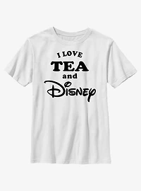 Disney I Love Tea and Youth T-Shirt