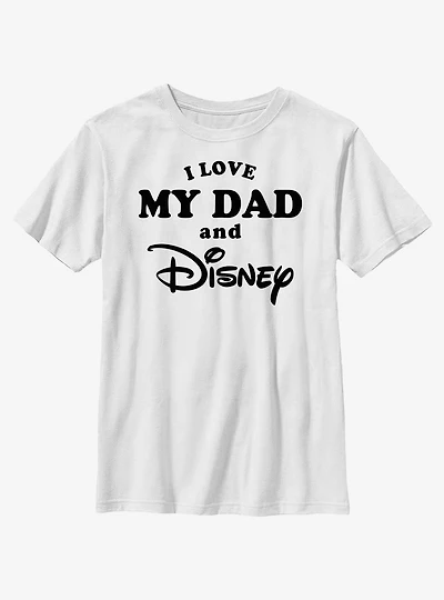 Disney I Love My Dad and Youth T-Shirt