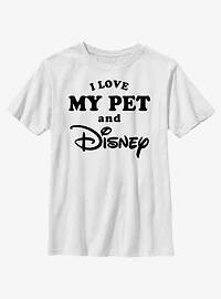 Disney I Love My Pet and Youth T-Shirt
