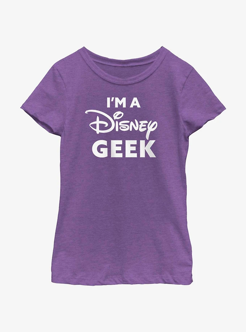 Disney I'm A Geek Girls Youth T-Shirt