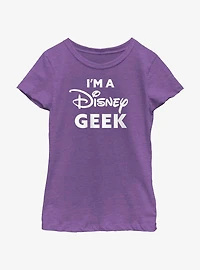 Disney I'm A Geek Girls Youth T-Shirt