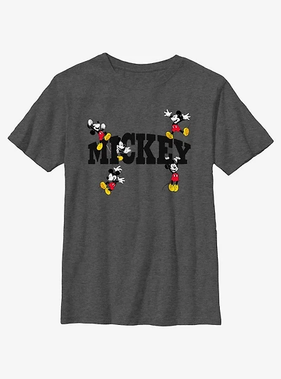 Disney Mickey Mouse Hanging Around Youth T-Shirt