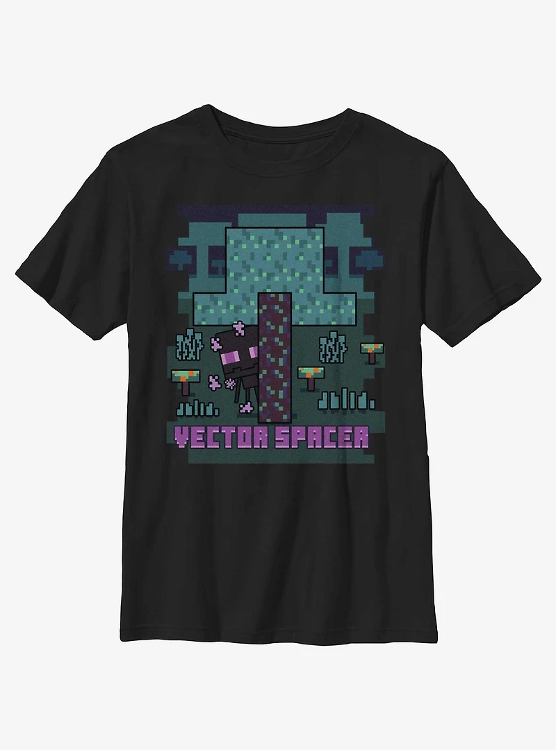Minecraft Vector Spacer Youth T-Shirt