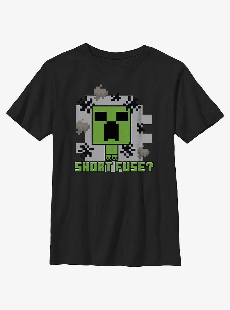 Minecraft Short Fuse Youth T-Shirt