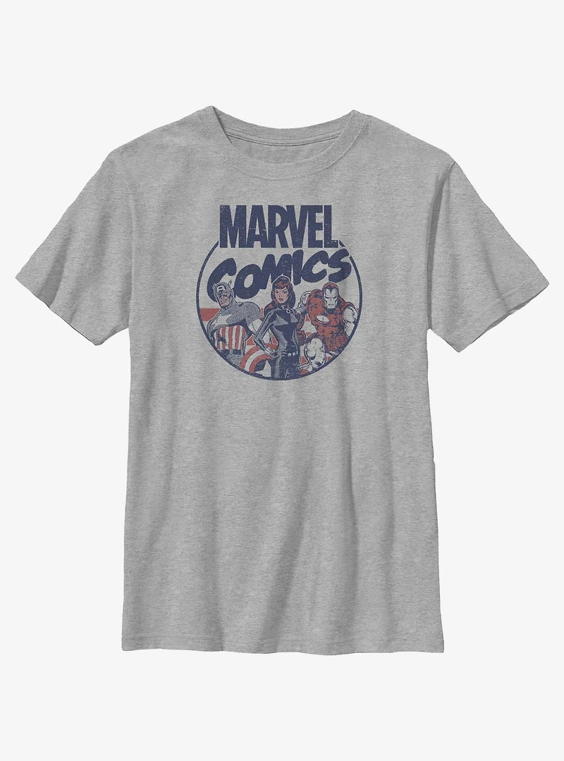 Marvel Comics Icon Logo Youth T-Shirt