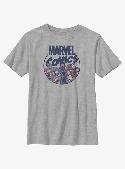 Marvel Comics Icon Logo Youth T-Shirt
