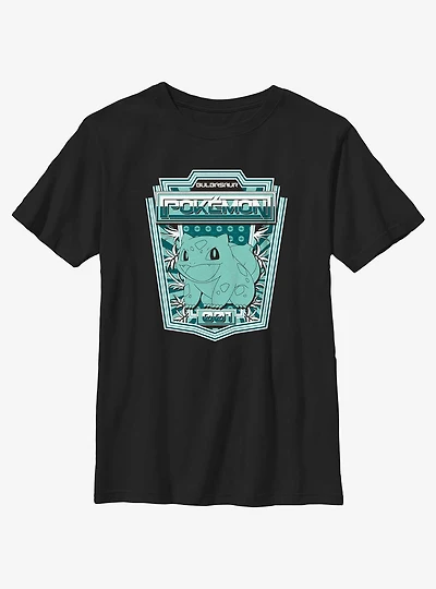 Pokemon Bulbasaur Badge Youth T-Shirt