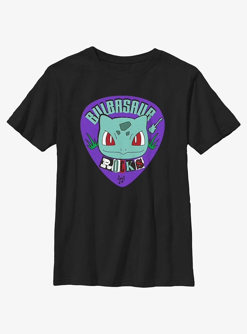 Pokemon Bulbasaur Rocks Youth T-Shirt