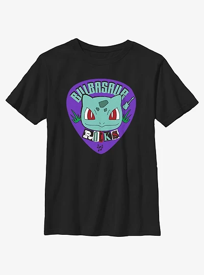 Pokemon Bulbasaur Rocks Youth T-Shirt